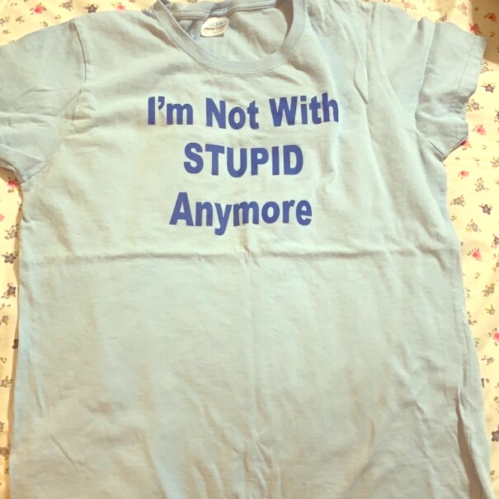 Like new ladies t-shirt used once